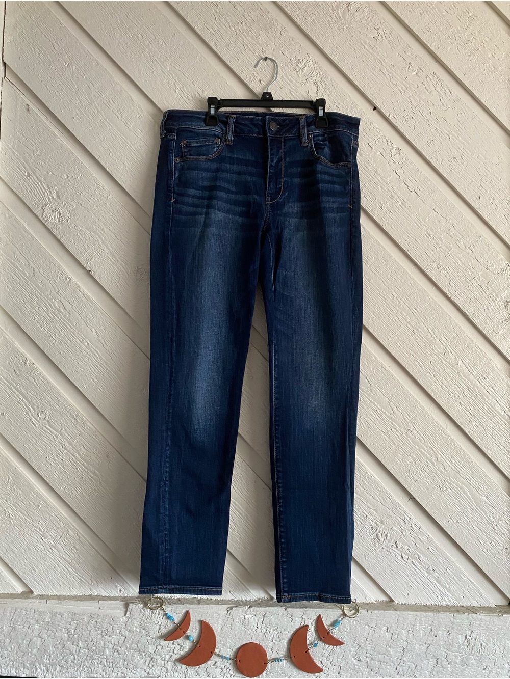 American Eagle Dark Wash Size 12 Skinny Jeans